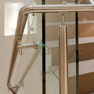 Handrail fittings stainless steel grade