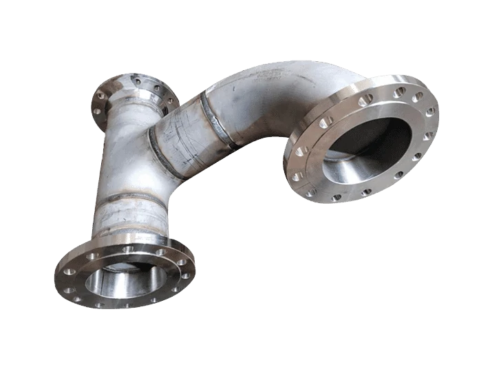 Customised Flanged Elbow for Chemical Equipment