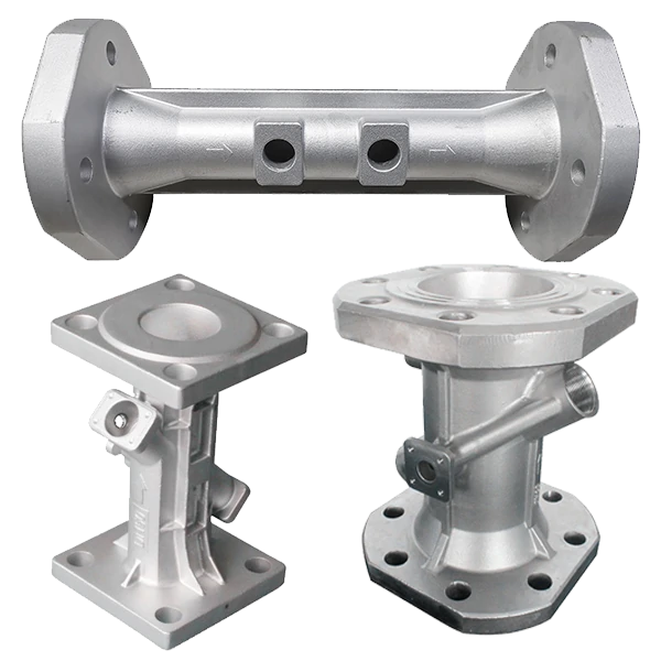Ultrasonic flow meter flange connectors, supports