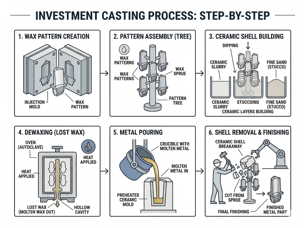 How Does Investment Casting Work