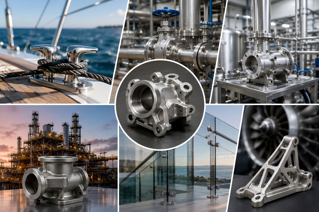 High-Performance Industrial Applications for Cast Stainless Steel