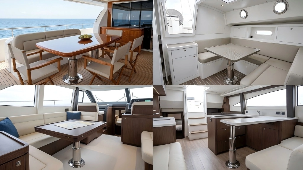 Marine Adjustable Table Legs: Features, Benefits & Applications